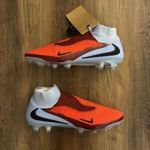Nike Phantom 6 High Elite FG Men Size 8 Royal Tint Crimson Soccer HJ2147-400